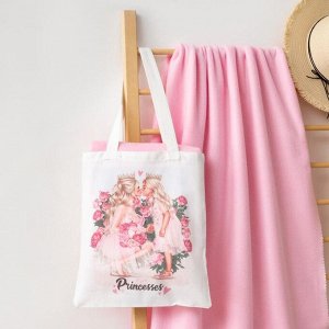 Набор LoveLife "Princesses": сумка-шопер 33*39 см + флисовый плед 150*130 см