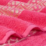 Набор из 3-х полотенец Dafni 30х70,50х90, 70х130, Розовый