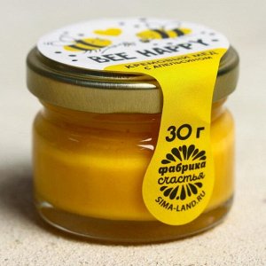 Кремовый мёд с апельсином «Пчёлки», 30 г.