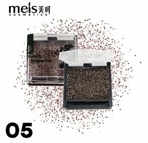 Meis, Тени-глиттеры на гелевой основе (квадрат) № 05