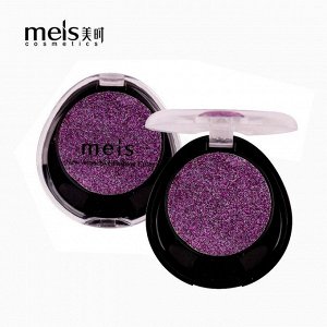 Meis, Тени-глиттеры на гелевой основе (круг), фиолетовый №14