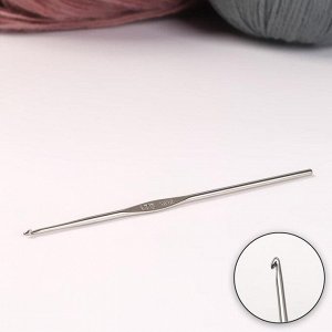 Крючок для вязания, d = 1,75 мм, 12 см