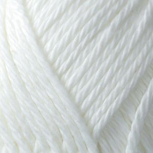 Пряжа "Baby cotton" 100% египетский хлопок 105м/50гр (901 молочный)