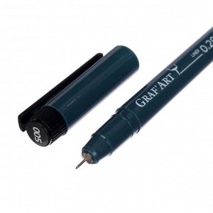 Ручка капиллярная для черчения Malevich Graf'Art линер 0.20 мм, чёрный 196095
