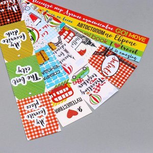 Набор бумаги для скрапбукинга "European holidays " 10 листов, 30,5х30,5 см