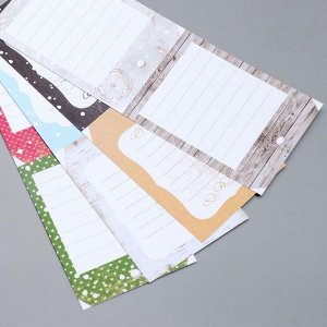 Набор бумаги для скрапбукинга "Backgrounds 7" 8 листов, 15х15 см