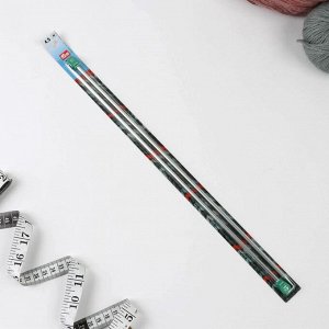 Спицы для вязания, прямые, d = 4,5 мм, 40 см, 2 шт