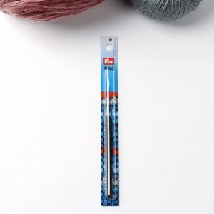 Крючок для вязания, для тонкой пряжи, с колпачком, d = 0,6 мм, 12,5 см
