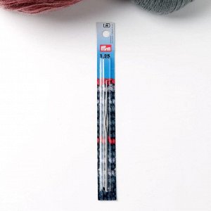 Крючок для вязания, для тонкой пряжи, c направляющей площадью, d = 1,25 мм, 12,5 см