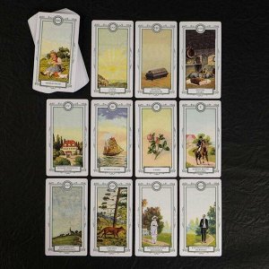 «Таро для начинающих», 36 карт с инструкцией