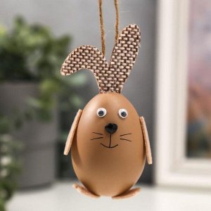 Сувенир пасхальный "Яйцо - кролик" 10.5х4х4 см