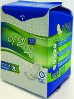 Adel28 / Гигиенически прокладки ежедневные, 20 шт