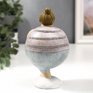 Фигурка полистоун «Пышечка - асана Дерево», 15x8.5x9 см