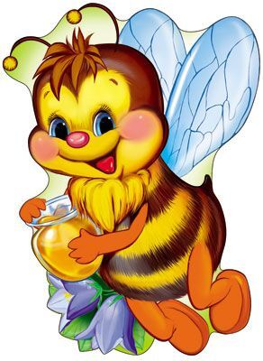 Вырубной плакат "Пчёлка"