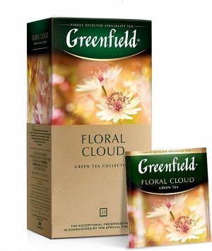 Чайный напиток в пакетиках Greenfield Floral Cloud, 25 шт (оолонг с ароматом бузины)