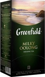Чай в пакетиках Greenfield Milky Oolong, 25 шт (улун)