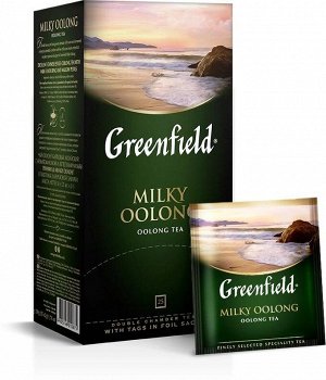 Чай в пакетиках Greenfield Milky Oolong, 25 шт (улун)