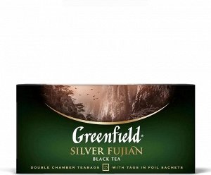 Черный чай в пакетиках Greenfield Silver Fujian, 25 шт