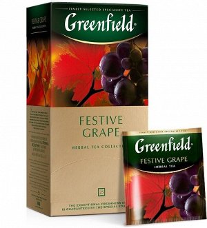 Чайный напиток в пакетиках Greenfield Festive Grape, 25 шт