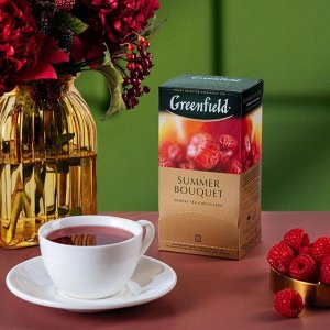 Чайный напиток в пакетиках Greenfield Summer Bouquet, 25 шт