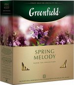 Черный чай в пакетиках Greenfield Spring Melody, 100 шт