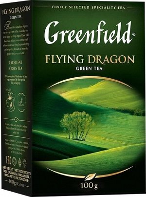 Зеленый чай листовой Greenfield Flying Dragon, 100 г