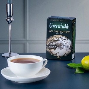 Черный чай листовой Greenfield Earl Grey Fantasy, 200 г