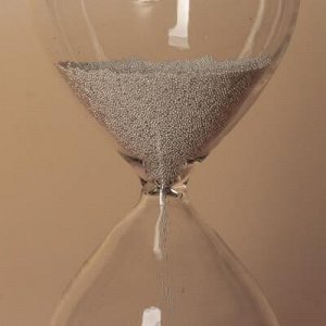 Часы песочные "Витани" 5х12.5 см, серебристый песок