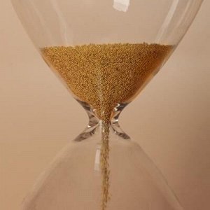 Часы песочные "Виола" 8х20 см, золотой песок