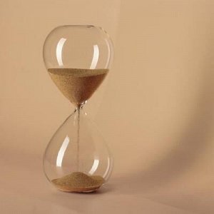 Часы песочные "Диени" 10х24.5 см, золотой песок