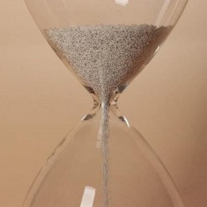 Часы песочные "Виола" 8х20 см, серебристый песок