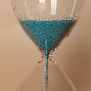 Часы песочные "Виола" 8х20 см, синий песок