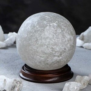 Соляная лампа "Шар малый", цельный кристалл, 14 см