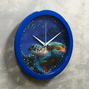 Часы настенные, серия: Животные, "Черепаха", 28х28 см