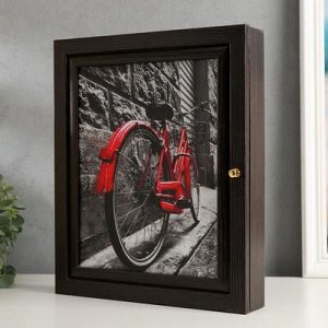 Ключница "Красный велосипед" 26x31x6 см
