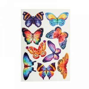 Наклейки интерьерные "Акварельные бабочки"