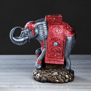 Статуэтка "Слон на камнях" бронза, 25 см, микс