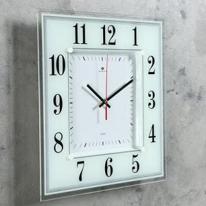Часы настенные, серия: Классика, "Белая классика", 36х36 см микс