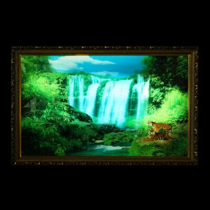 Световая картина "Восхитительный водопад" 117*76 см
