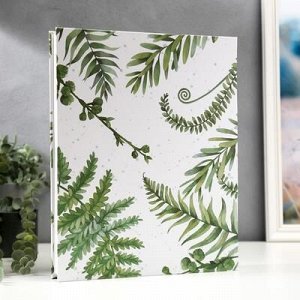 Фотоальбом на 400 фото 10х15 см "Пальмовые листья" в коробке 35х28,5х5 см