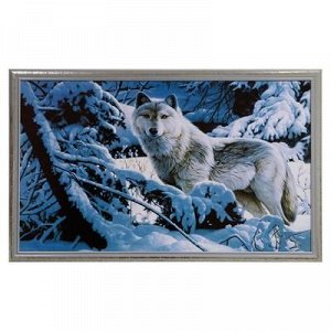 Картина "Волк" 66х106см