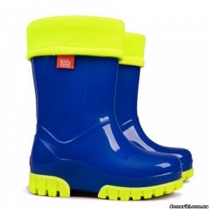 Сапоги TWISTER LUX FLUO niebieski
Детские резиновые сапоги Demar (Демар) имеют литую оболочку из ПВХ и съёмный утеплённый чулок из полиэстера, который согревает ногу. Может быть постиран при температу
