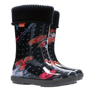 Сапоги HAWAI LUX PRINT paski r??owe
