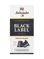 Кофе в капсулах Ambassador Black Label, 50г (10 капсул по 5 гр)