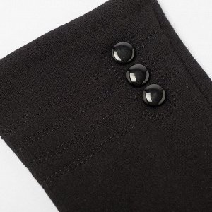 Перчатки женские "Леди", цвет чёрный