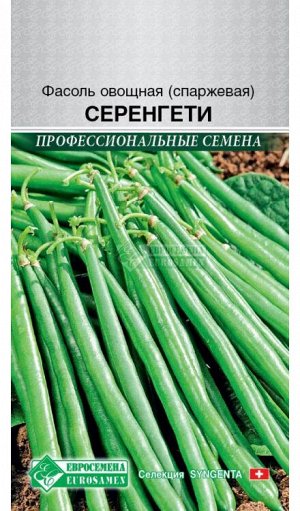 Фасоль овощная  (спаржевая) «Серенгети»  (15 шт)
