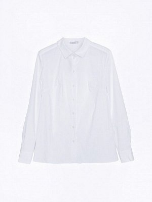 Хлопковая рубашка B2580/amina