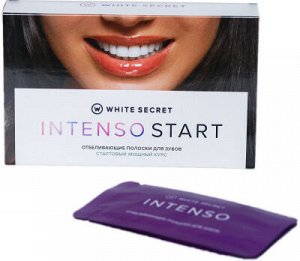 WhiteSecret, Полоски для отбеливания зубов "INTENSO START" (7 саше/ 14 полосок)