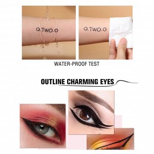 Подводка O.TWO.O Ink Color Waterproof Eyeliner Pen № 1 Black 0.8 g