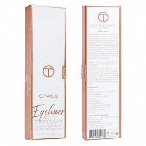 Подводка O.TWO.O Gold Embroidery Eyeliner 2 ml